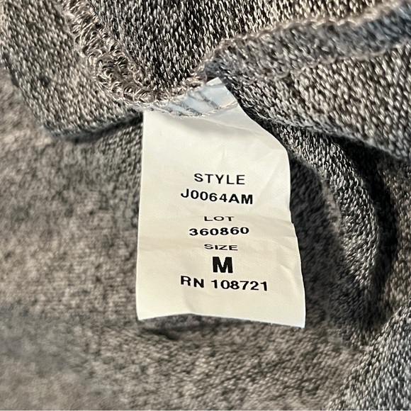 Women’s grey funnel neck lightweight sweater dress, size medium - Picture 7 of 8